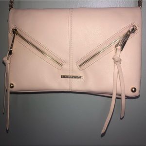 Rampage pink crossbody faux leather purse